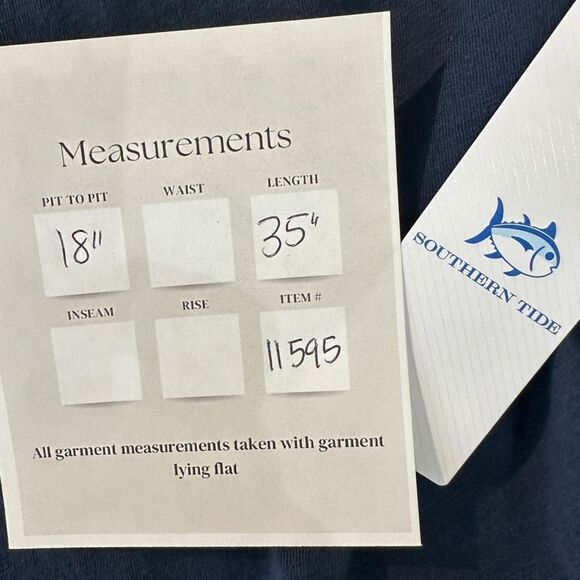 Southern Tide Mikala Sun Farer In Navy Ruffle Sleeve Dress Size S - Picture 13 of 13